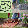 JardinBricolageEnPlastiqueCheminMaker Moule Manuellement Pavage Cour Pierre Route Ciment B