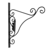 Jardin en fonte suspendu panier crochet support planteur maison mur fleuri décoration