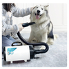 JASE PD9001 Machine de soufflage pour animaux de compagnie 2200 W à faible bruit Wam vent ménage chat chien rapide sèche