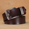 Jassy 105-170 cm pour homme en cuir durable affaires décontracté large boucle ardillon allongeant la ceinture