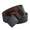 Jassy 120 cm 150 cm pour homme deux tons Nylon décontracté boucle automatique réglable ceinture