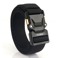 JASSY 120 cm hommes Nylon élastique décontracté tout match extérieur tactique ceinture Cargo ceinture avec boucle à déga