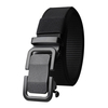 Jassy 125 cm pour homme Nylon Ceinture tactique décontractée respirante à boucle automatique