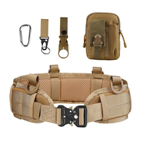 Jassy 125 cm pour homme Nylon ensemble de ceinture tactique respirant décontracté à dégagement rapide