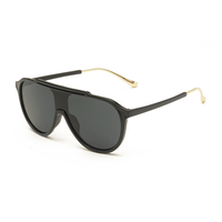 Jassy Neutral Plastic Metal UV Protection Casual Outdoor Voyager Lunettes de soleil