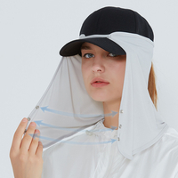 JASSY Neutre Extérieur Parasol Solaire Séchage Rapide Respirant Équitation Golf Pêche Masque Écharpe