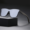 Jassy unisexe bambou bois lunettes jambes loisirs de plein air lunettes de soleil polarisées conducteur conduite lunette