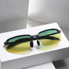 Jassy Unisexe Cadre Rectangulaire Portable Loisirs En Plein Air Conduite Lunettes De Soleil Lunettes Polarisées