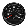 Jauge de compteur kilométrique de compteur de vitesse de 85MM GPS 80MPH 130km / h pour le bateau de moto de camion de vo