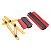 Jauge de contour verrouillable de 5 et 10 pouces et règle pliante ABS Outil de copie de forme de profilage Modèle instan