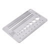 Jauge de fil de boulon de foret dacier inoxydable de jauge de mesure de diamètre de Machifit 0.1-10mm