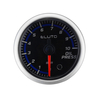 Jauge de pression dhuile ELUTO 2 pouces 52mm 0-10 Bar LED compteur de voiture à visage noir avec capteur