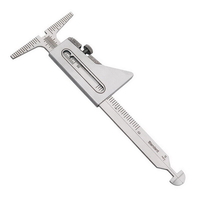 Jauge de soudage en acier inoxydable jauge de tuyau de soudage HI-LO jauge dinspection de niveau de soudure 0-32mm