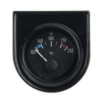Jauge de température deau universelle de 2 "52mm 100-250F pour système 12 volts