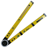 Jauge de traçage multifonction boussoles de scribe de travail du bois Instrument dangle de mesure de pente outils d