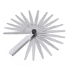 Jauge métrique Drillpro 20 Blade Feeler 0.05 à 1.0mm Épaisseur Spark Prise Mesure Gap Tool