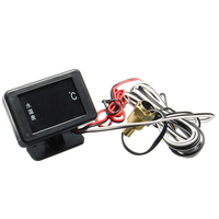 Jauge universelle de la température de leau de Digital de voiture de sonde universelle de 17mm DC 12V / 24V