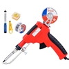 JCD-129B-12 80W Kit de pistolet à souder en étain pistolets à fer à souder électroniques fils à souder pour bijoux maiso