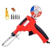 JCD-129B-13 80W Kit de pistolet à souder en étain pistolets à fer à souder électroniques fils à souder pour bijoux maiso