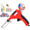 JCD-129B-19 80 W Kit de pistolet à souder en étain pistolets à fer à souder électroniques fils à souder pour bijoux mais