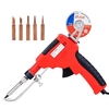 JCD-129B-21 80W Kit de pistolet à souder en étain pistolets à fer à souder électroniques fils à souder pour bijoux maiso