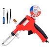 JCD-129B-8 80W Kit de pistolet à souder en étain pistolets à fer à souder électroniques fils à souder pour bijoux maison