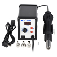 JCD 858D 700W 110V 2 en 1 Station de soudage à Air chaud BGA Rework SMD SMT outil de réparation de soudage chauffage LED