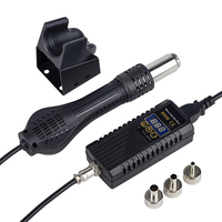 JCD 8858 700W chauffage à Air chaud Micro Station de soudage de reprise LED sèche-cheveux numérique pour les outils de r