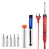 JCD 908U 100W Kit doutils de fer à souder 220V / 110V 180 ~ 500 ℃ / 356 ~ 932 ℉ Température réglable LCD Outils de