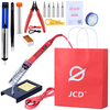 JCD 908U Kits doutils de fer à souder électrique 100W 220V / 110V LCD éclairage Station de Soldeing température rég