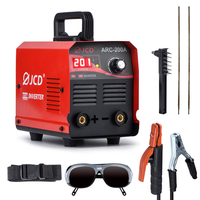 JCD ARC-200A 220V Machine à souder DC onduleur ARC soudeurs IGBT MMA Machine à souder 160 / 200A LCD soudeurs réglables