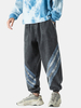 Jean Harlan taille élastique avec poche patchwork pour homme