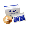 JELID 100 Pcs 3 * 6 cm 70-75% Alcohol Prep Pad Jetable Désinfection Antiseptique Nettoyer Lingette Mobile Téléphone Tabl