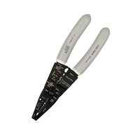 JERXUN JX-1123 outil de rabattement multifonctionnel de pince de Rachet de pince de fil de 8 pouces 22AWG-10AWG