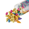 JETEVEN 200PCS Cône dencens parfums mélangés Aromathérapie dencens à reflux multicolore