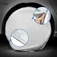 Jeu de 4 pneus de voiture pour poids lourds 27-29 pouces Couverture pour véhicule de camping-car caravane GTC3Hx2