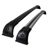 Jeu de barres transversales de barres de toit verrouillables pour barres de toit Land Rover Discovery 3/4