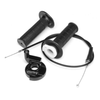 Jeu de boîtiers de poignée de câble daccélérateur pour Kawasaki KX 60 65 80 85 100 125 250 KLX110