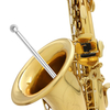 Jeu de pièces de rechange pour saxophone Jeu de billes en tôle Sax 8 billes en tôle 1 boule de seau en métal tige longue