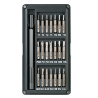 Jeu de tournevis de précision polyvalent 22 en 1 Outils de réparation de vis en alliage daluminium