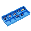 Jeu dinsert en carbure Machifit 7pcs pour porte-outil rotatif à tige de 10mm