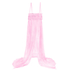JEVETEN Canopy Moustiquaire Lit en Dentelle Moustiquaire Maille Auvent Princesse Literie Net