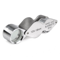 Jewelers Loupe Loupe 20x 10x Loupe Œil Triplet Lentille Lentille