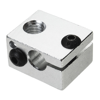 JGAURORA® 20 * 16 * 11.5mm M6 Bloc chauffant en aluminium pour imprimante 3D