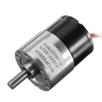 JGB37-3525 DC 24V 107rpm Moteur de réduction de vitesse de moteur sans balais 37MM Motoréducteur
