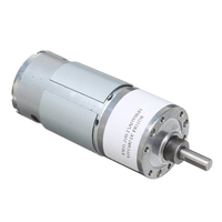 JGB37-550 grands moteurs de réducteur DC12V de moteur à engrenages à couple inversés avec ventilateur de refroidissement