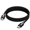 JH U241C Double tête Type-C à Type-C USB 3.1 PD câble de données mâle à mâle ligne de charge rapide préparée ceinture de