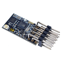 JHEMCU ELRS-2G4-P 2, 4 GHz ExpressLRS ELRS 5 PWM Sortie Mini récepteur RC longue portée pour drone RC