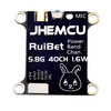 JHEMCU RuiBet Tran-3016W 5.8Ghz 48CH PIT/25MW/200/400/800/1600MW Transmetteur FPV Intégré AGC Microphone Support IRC Pou