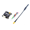 JHEMCU VTX20-600 5.8Ghz 40CH PIT/25mW/100mW/200mW/400mW/600mW IRC FPV Transmetteur 20x20mm MMCX Pour RC Racing Drone